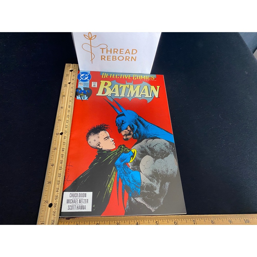 Detective Comics Batman‎ #655 1993 Comic Book Chuck Dixon Michael Netzer